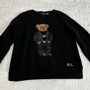 Lunar New Year Polo Bear Sweater Women